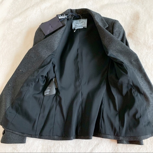 NWT Authentic Prada 3-button Wool Slim-fit Blazer - Picture 3 of 8